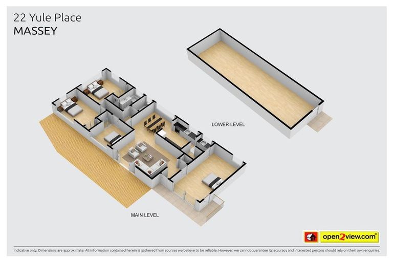 Photo of property in 22 Yule Place, Massey, Auckland, 0614