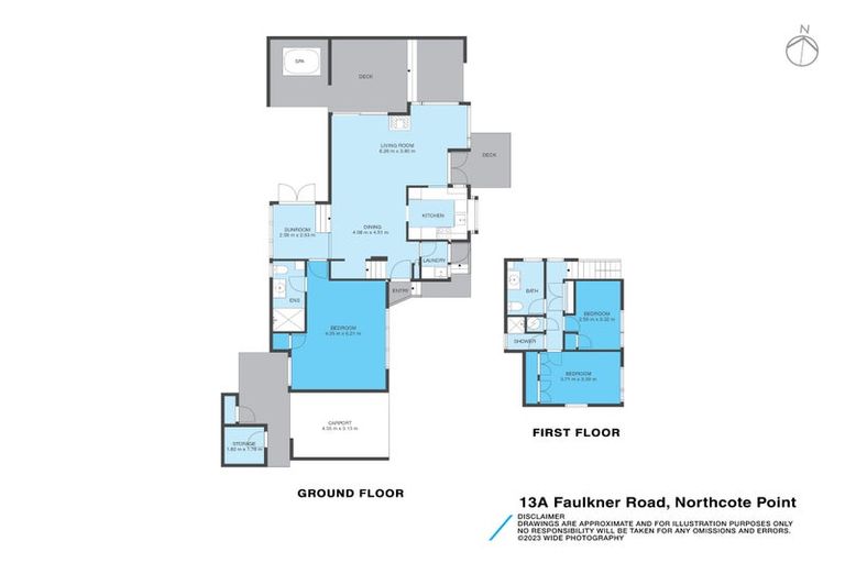 Photo of property in 13a Faulkner Road, Northcote Point, Auckland, 0627