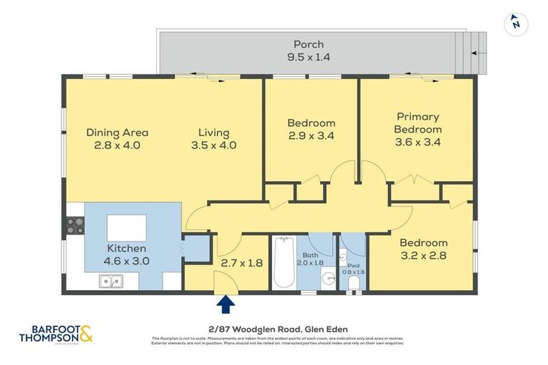 Photo of property in 2/87 Woodglen Road, Glen Eden, Auckland, 0602
