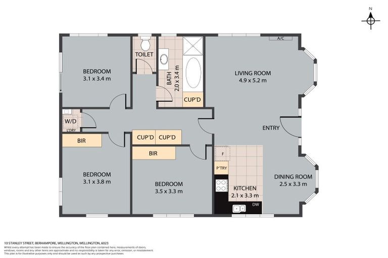 Photo of property in 10 Stanley Street, Berhampore, Wellington, 6023