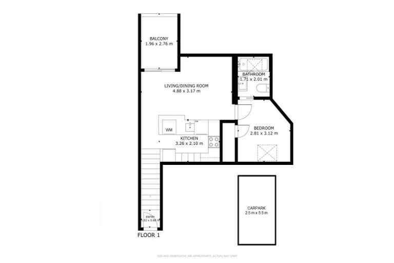 Photo of property in Metro Apartments, 18/220 Thorndon Quay, Pipitea, Wellington, 6011