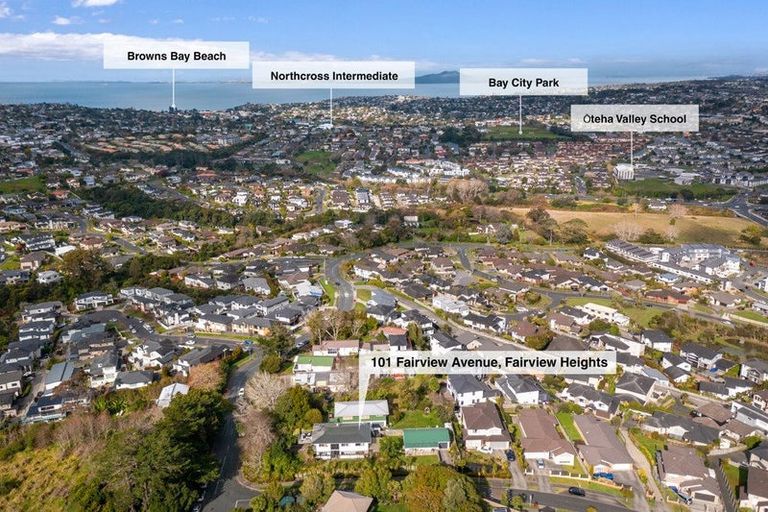 Photo of property in 101 Fairview Avenue, Fairview Heights, Auckland, 0632