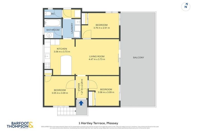 Photo of property in 1 Hartley Terrace, Massey, Auckland, 0614