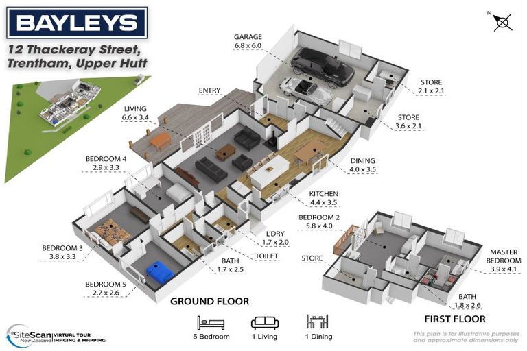 Photo of property in 12 Thackeray Street, Trentham, Upper Hutt, 5018
