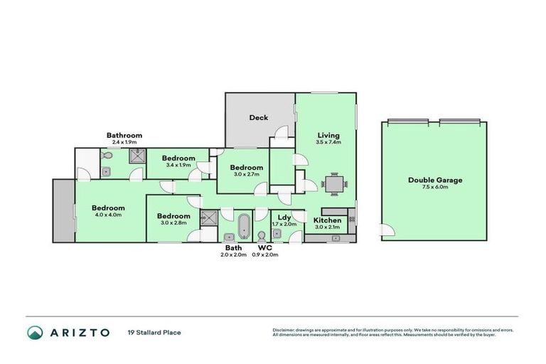 Photo of property in 19 Stallard Place, Glen Eden, Auckland, 0602