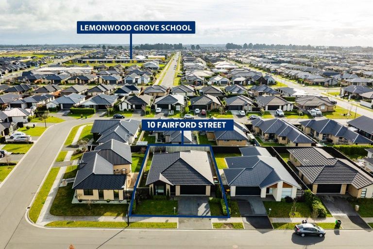 Photo of property in 10 Fairford Street, Rolleston, 7615