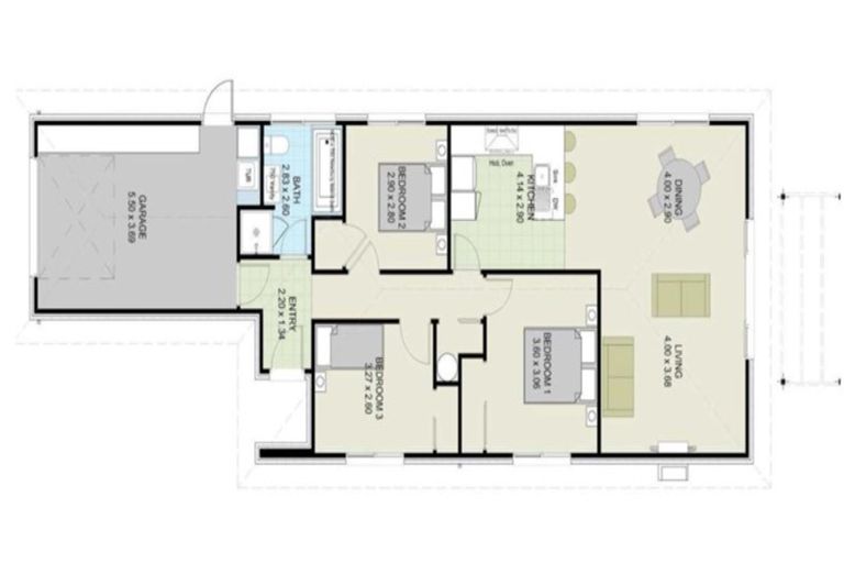 Photo of property in 59 Pegasus Boulevard, Pegasus, 7612