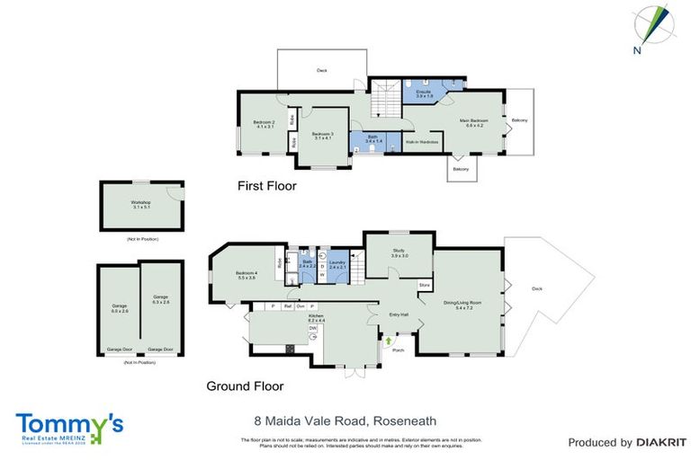 Photo of property in 8 Maida Vale Road, Roseneath, Wellington, 6011