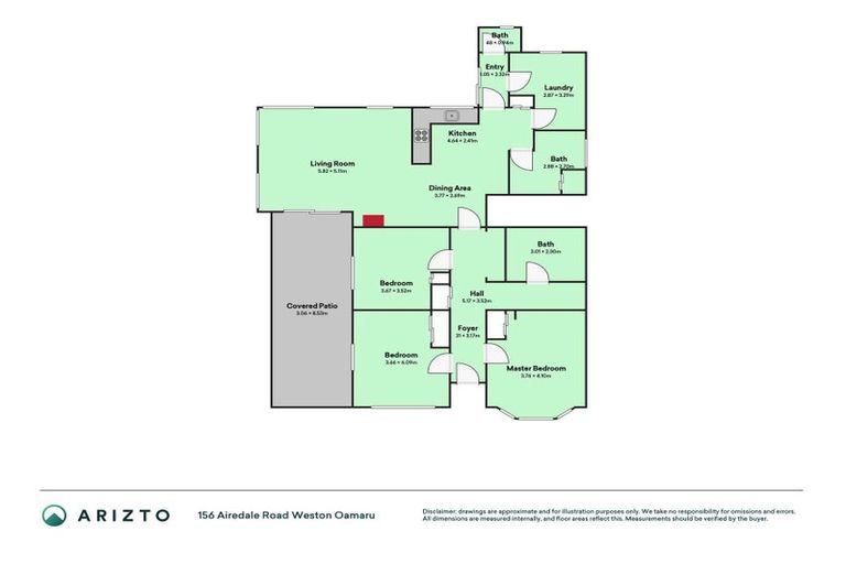 Photo of property in 156 Airedale Road, Weston, Oamaru, 9492