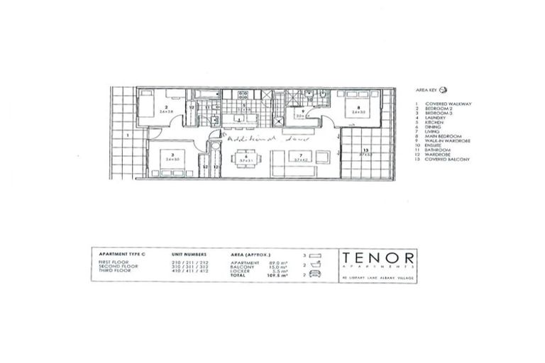 Photo of property in Tenor Apartments, 410/40 Library Lane, Albany, Auckland, 0632