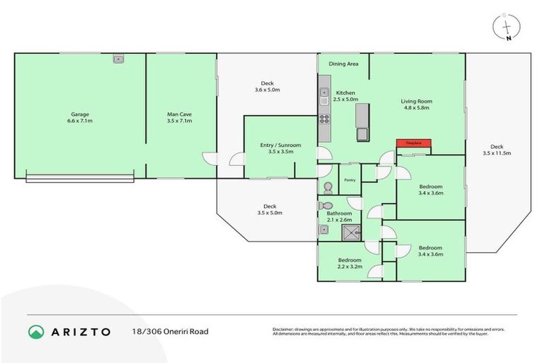 Photo of property in 306 Oneriri Road, Kaiwaka, 0573