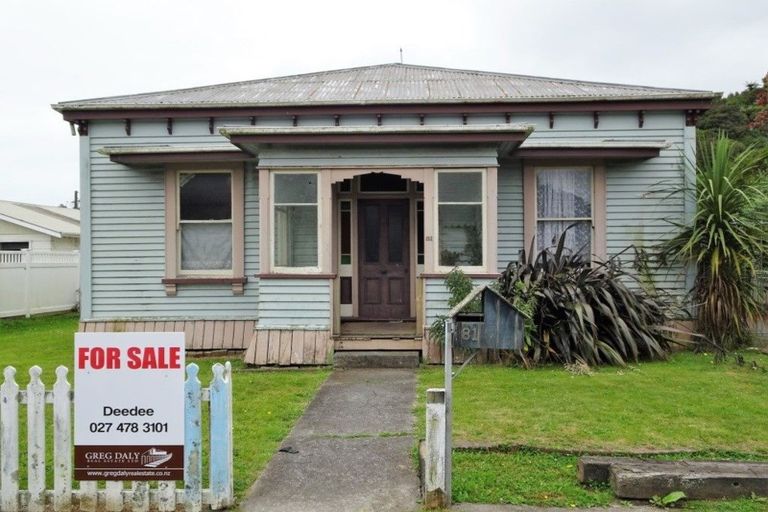 Photo of property in 81 Marsden Road, Greymouth, 7805