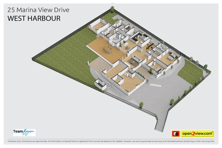 Photo of property in 25 Marina View Drive, West Harbour, Auckland, 0618