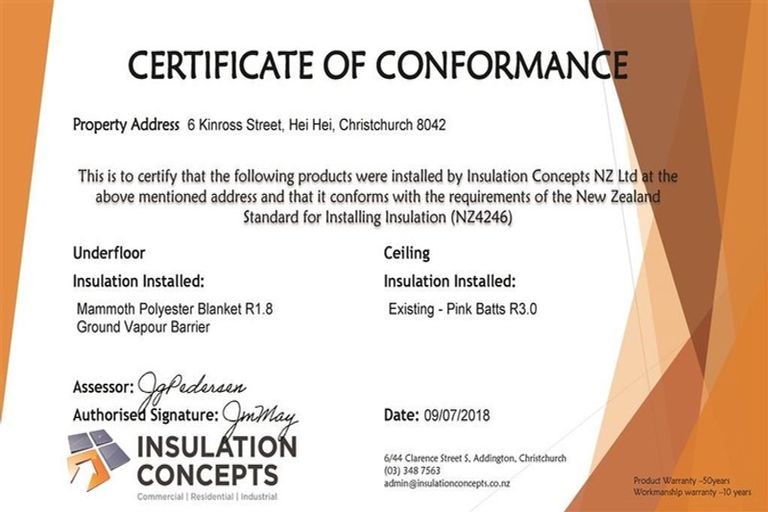 Photo of property in 6 Kinross Street, Hei Hei, Christchurch, 8042