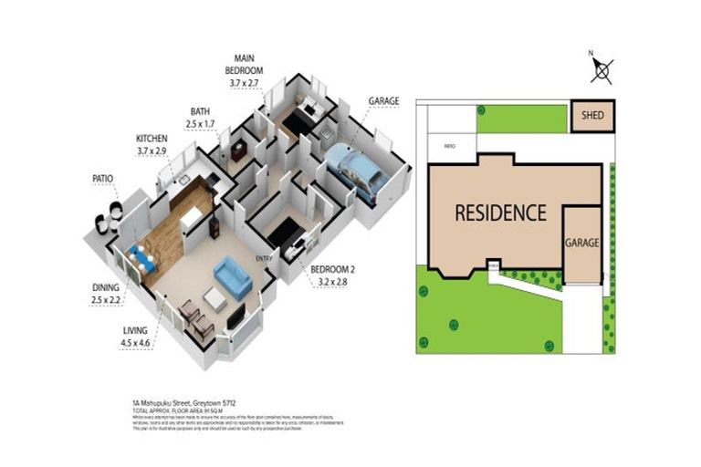 Photo of property in 1a Mahupuku Street, Greytown, 5712