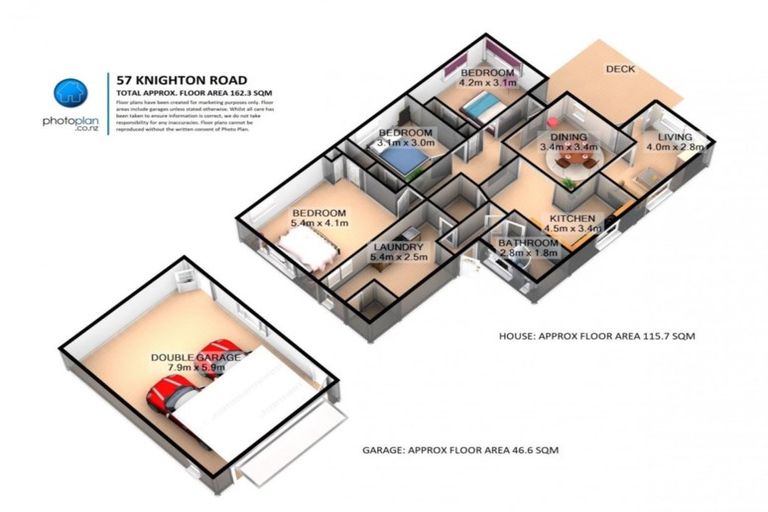 Photo of property in 57 Knighton Road, Hillcrest, Hamilton, 3216