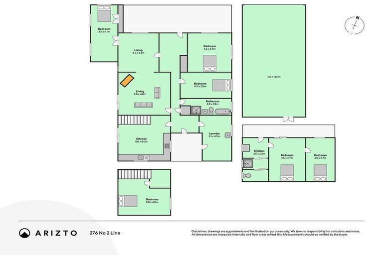 Photo of property in 276 No 2 Line, Okoia, Whanganui, 4572