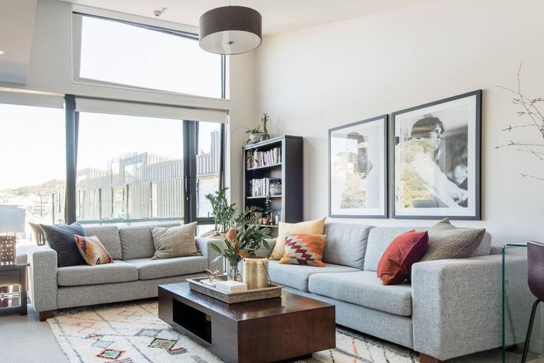 Photo of property in Nouvo Apartments, 5f/21 Rugby Street, Mount Cook, Wellington, 6021