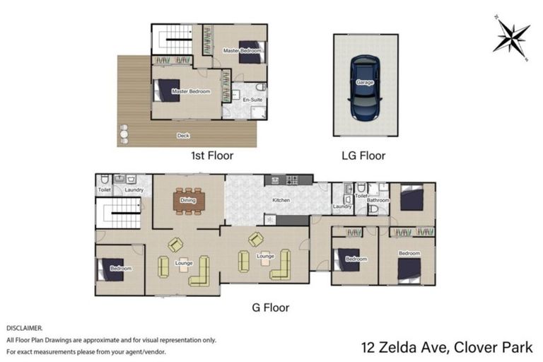 Photo of property in 12 Zelda Avenue, Clover Park, Auckland, 2023