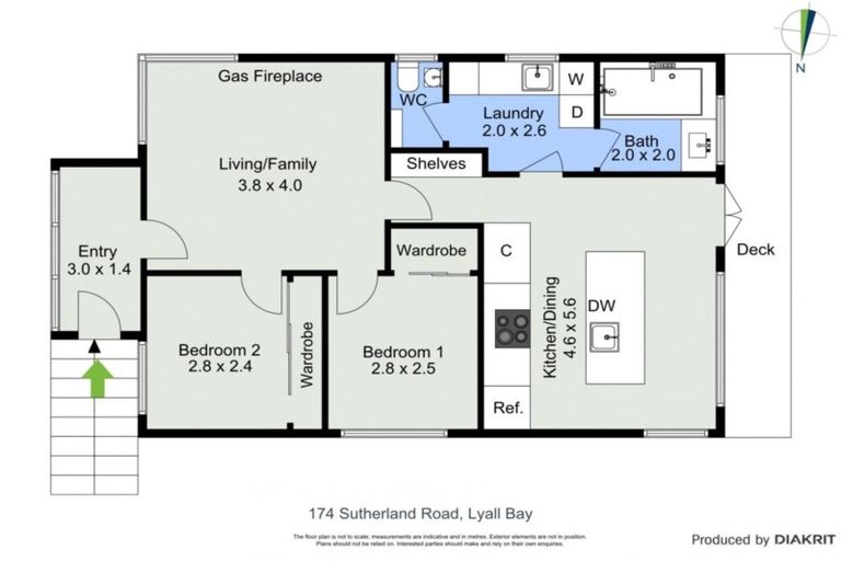 Photo of property in 174 Sutherland Road, Lyall Bay, Wellington, 6022