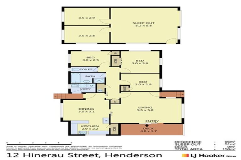 Photo of property in 12 Hinerau Street, Henderson, Auckland, 0612