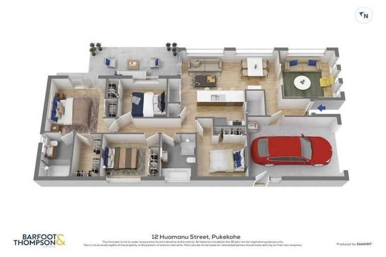 Photo of property in 12 Huamanu Street, Pukekohe, 2120