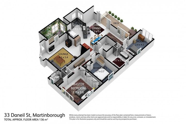 Photo of property in 33 Daniel Street, Martinborough, 5711