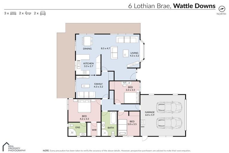 Photo of property in 6 Lothian Brae, Wattle Downs, Auckland, 2103