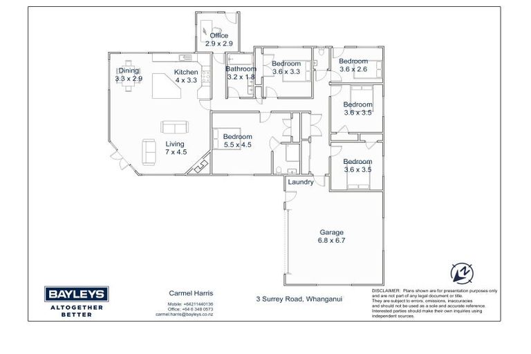 Photo of property in 3 Surrey Road, Springvale, Whanganui, 4501