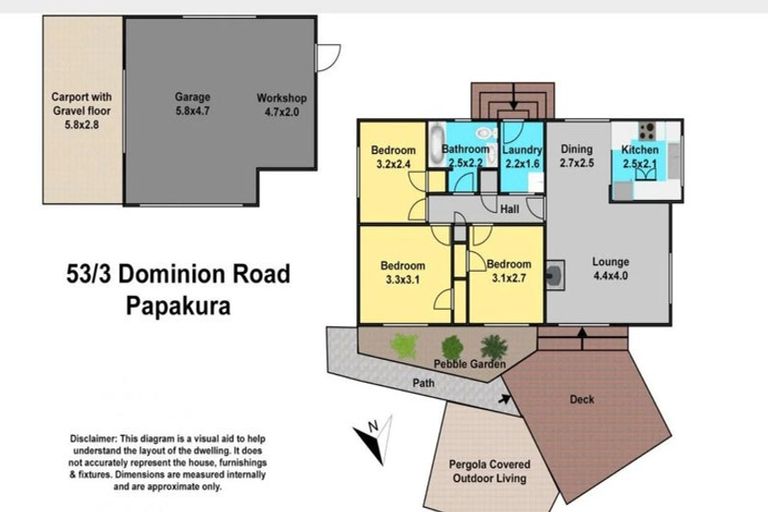 Photo of property in 3/53 Dominion Road, Papakura, 2110