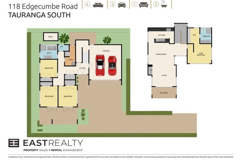 Photo of property in 118 Edgecumbe Road, Tauranga South, Tauranga, 3112