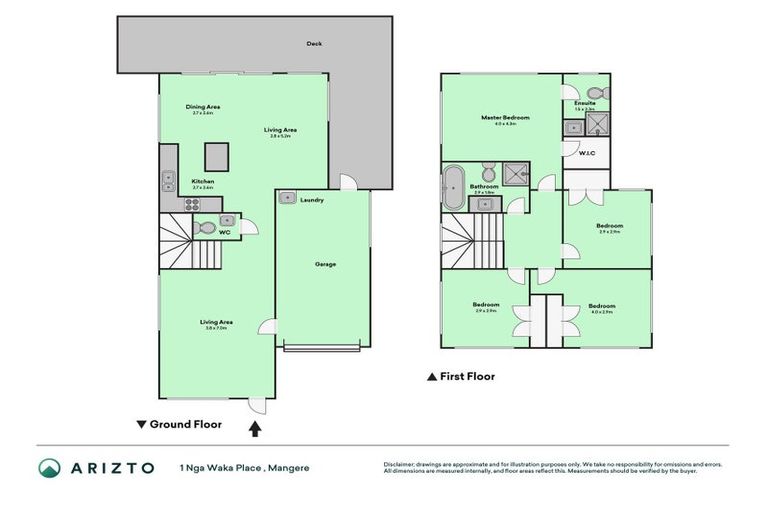 Photo of property in 1 Nga Waka Place, Mangere, Auckland, 2022