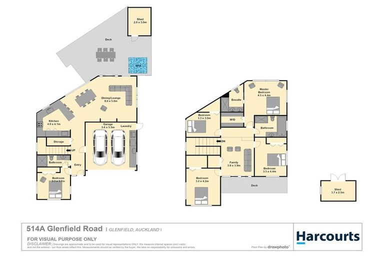 Photo of property in 514a Glenfield Road, Bayview, Auckland, 0629