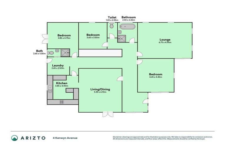 Photo of property in 4 Kenwyn Avenue, St Albans, Christchurch, 8052