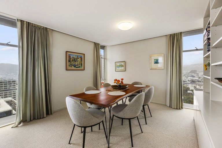 Photo of property in Jellicoe Towers, 191 The Terrace, Wellington Central, Wellington, 6011