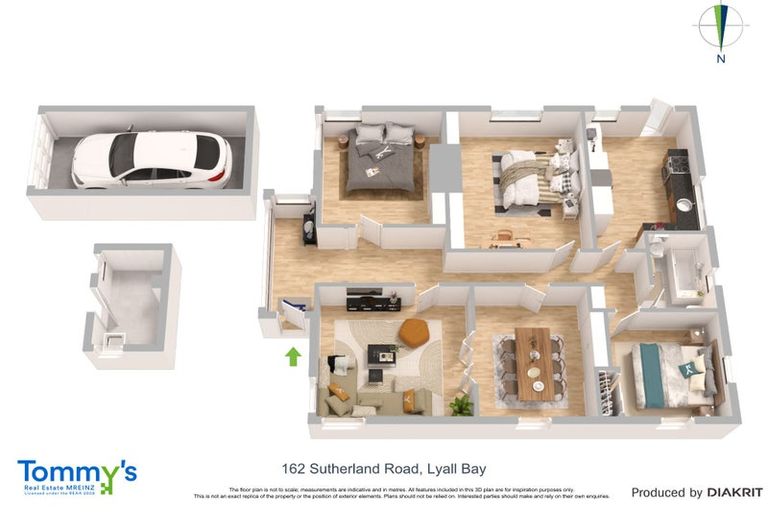 Photo of property in 162 Sutherland Road, Lyall Bay, Wellington, 6022