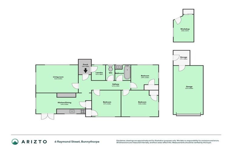 Photo of property in 6 Raymond Street, Bunnythorpe, Palmerston North, 4481