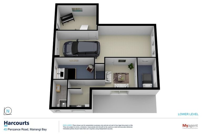 Photo of property in 45 Penzance Road, Mairangi Bay, Auckland, 0630