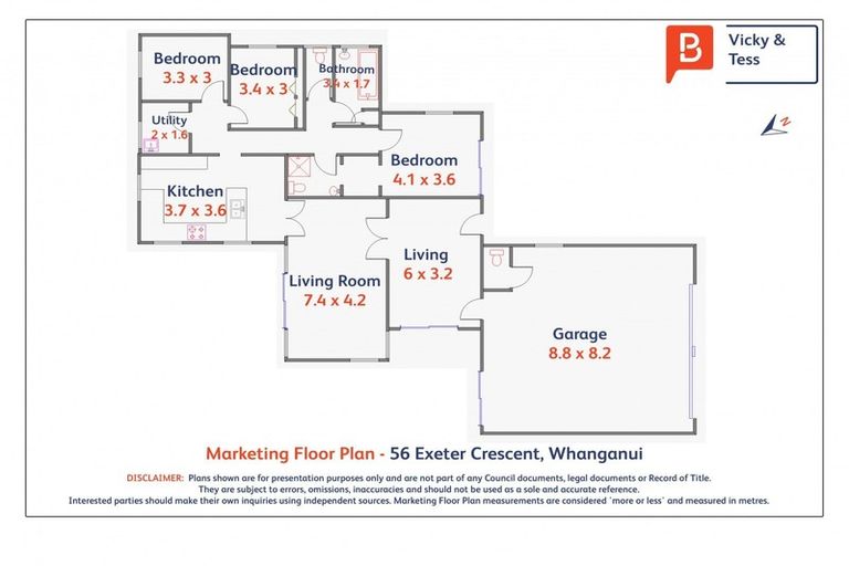 Photo of property in 56 Exeter Crescent, Springvale, Whanganui, 4501