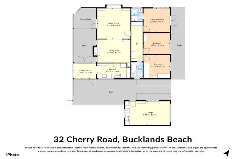 Photo of property in 32 Cherry Road, Bucklands Beach, Auckland, 2014