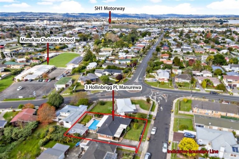 Photo of property in 3 Hollinbrigg Place, Manurewa, Auckland, 2102