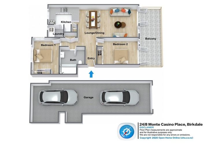 Photo of property in 14/8 Monte Cassino Place, Birkdale, Auckland, 0626