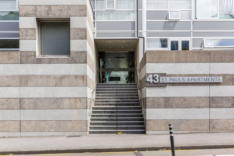 Photo of property in St Pauls Apartments, 58/43 Mulgrave Street, Thorndon, Wellington, 6011