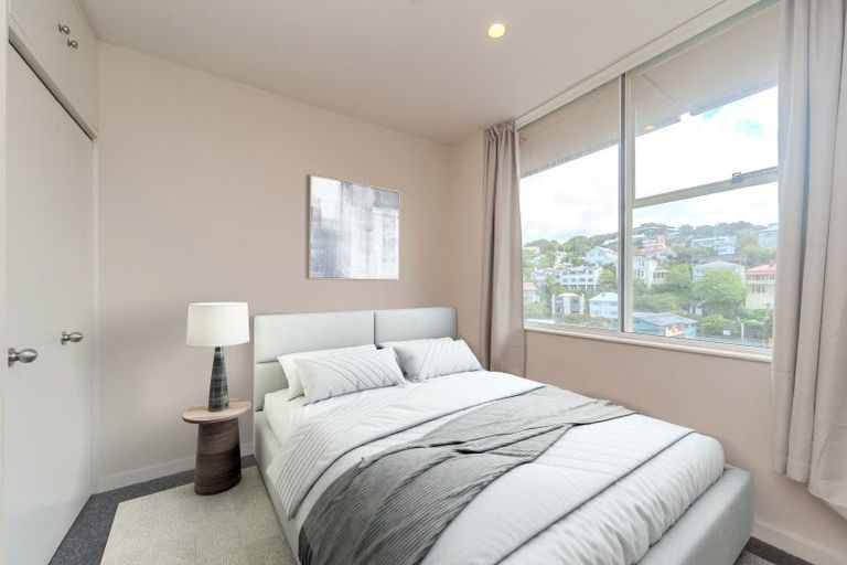 Photo of property in Terrace Tower Apartments, 10e/126 The Terrace, Wellington Central, Wellington, 6011