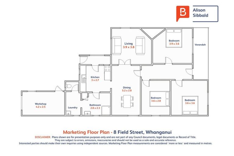 Photo of property in 8 Field Street, Aramoho, Whanganui, 4500