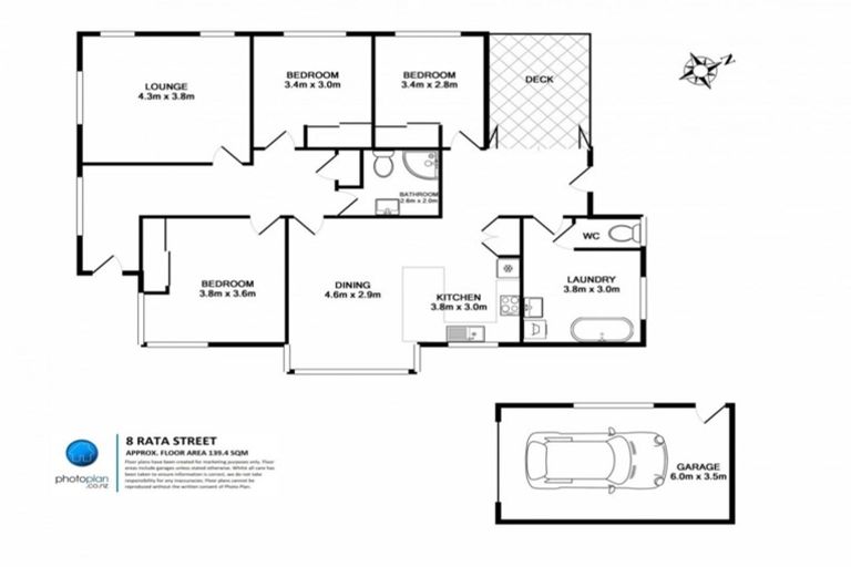 Photo of property in 8 Rata Street, Maeroa, Hamilton, 3200