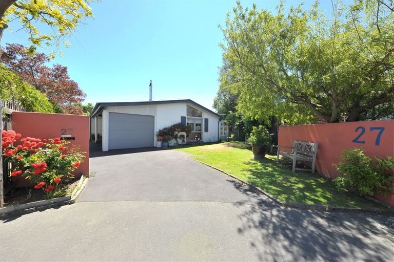 Photo of property in 27 Lansbury Avenue, Strowan, Christchurch, 8052