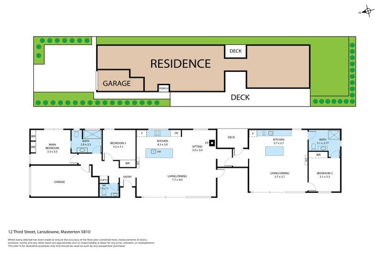 Photo of property in 12 Third Street, Lansdowne, Masterton, 5810