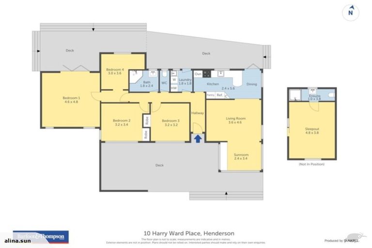 Photo of property in 10 Harry Ward Place, Henderson, Auckland, 0610