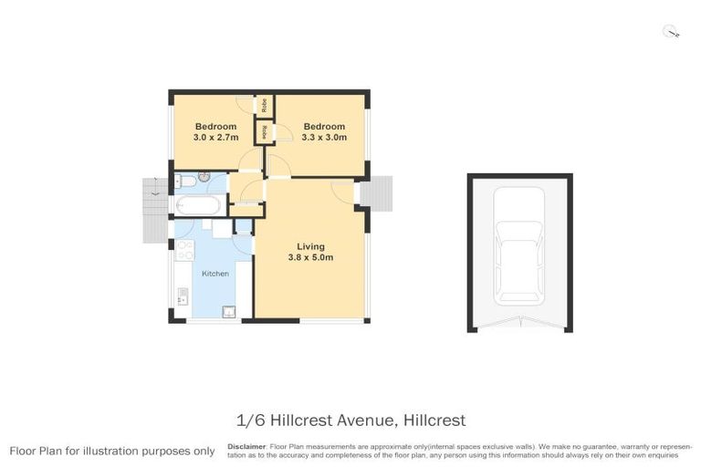 Photo of property in 1/6 Hillcrest Avenue, Hillcrest, Auckland, 0627
